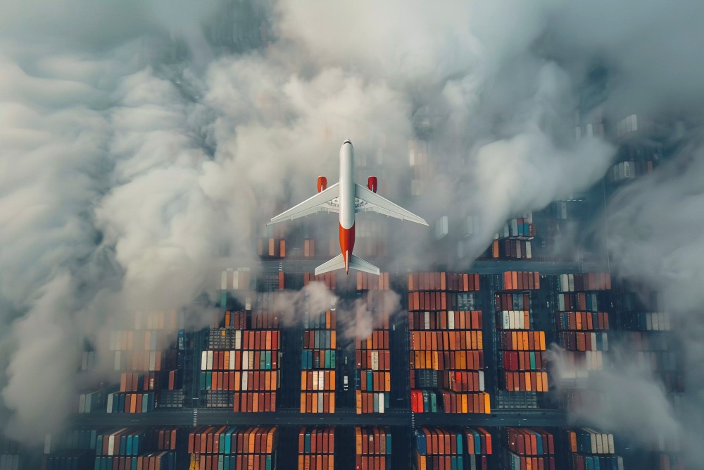 transport logistics products by air freight services in miami